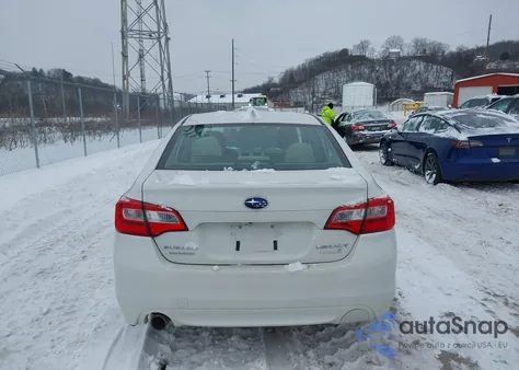 2017 Subaru Legacy 2.5I Premium из США, поврежденный, VIN 4S3BNAC6XH3050592